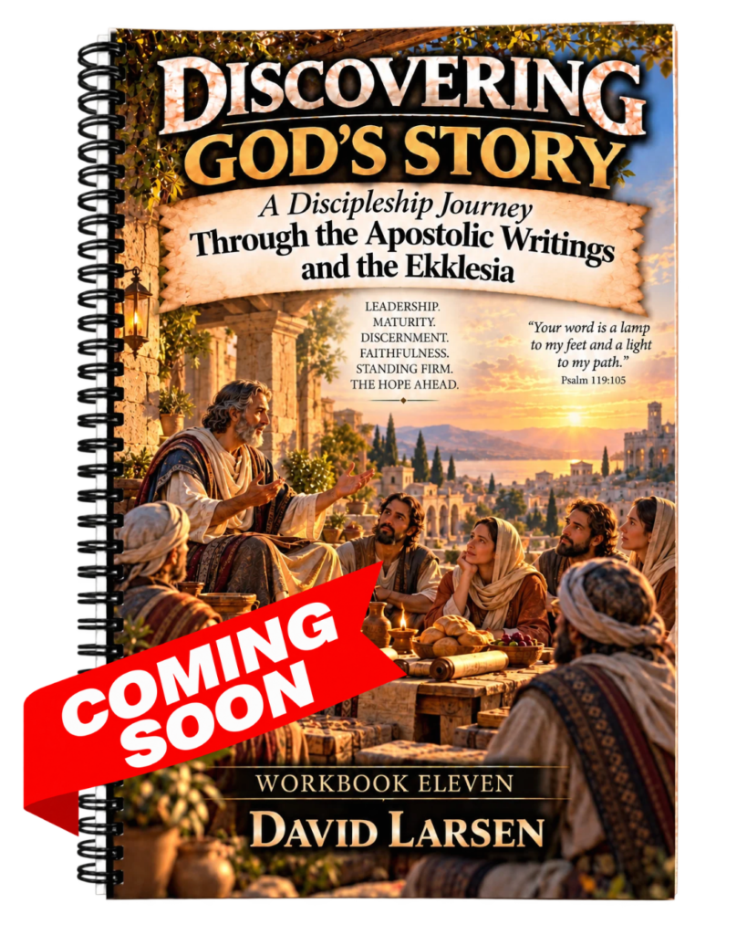 Workbook 11 - A Discipleship Journey Through the Apostolic Writings and the Ekklesia