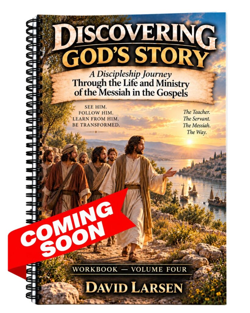 Workbook Volume 4 - A Discipleship Journey Through the Life and Ministry of the Messiah in the Gospels
